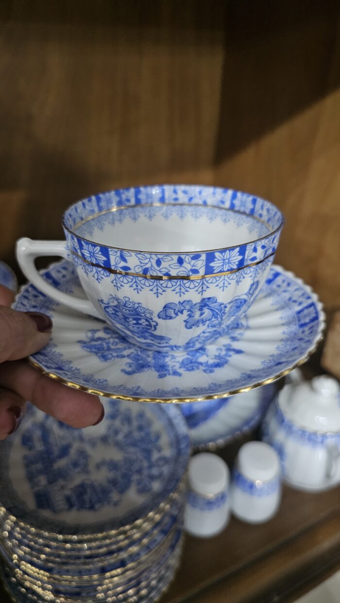 China Blau mavi Almanya Geniş Çay Fincanları - Image 1