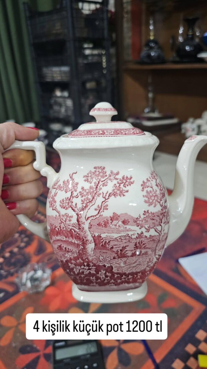 Villeroy Boch Rusticana kırmızı 4 kişilik küçük pot - Image 1