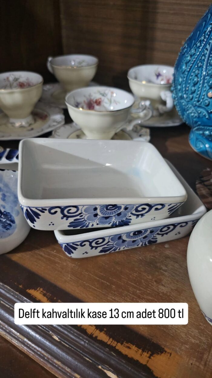 Delft Hollanda Blue Blanc 13 cm kase - Image 1
