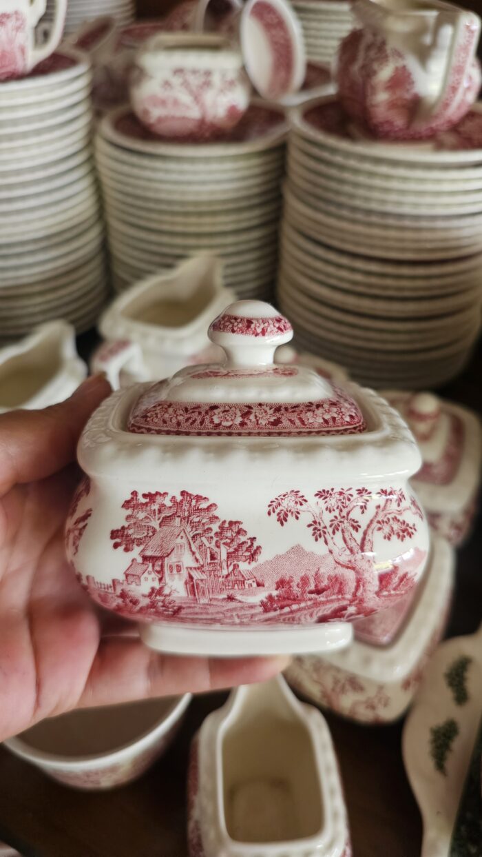 Villeroy Boch Rustikana Kırmızı Şekerlik - Image 1