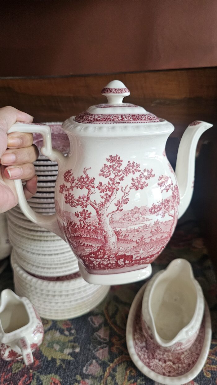 Villeroy Boch Rustikana Kırmızı Büyük çay potu 6-8 kişilik - Image 1