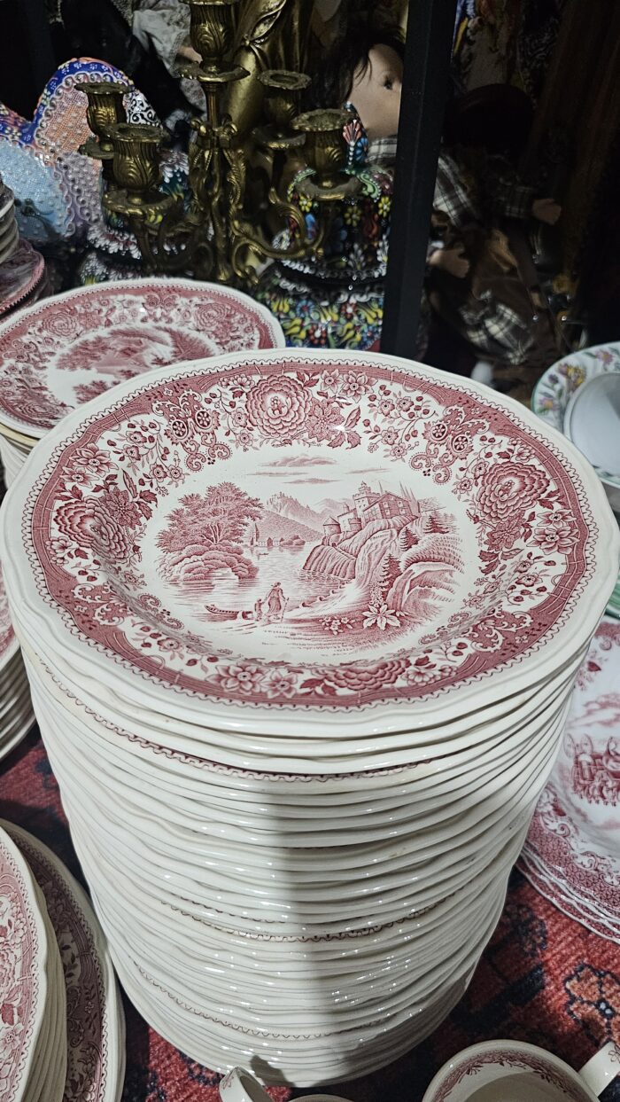 Villeroy Boch Burgenland Pembe 23 cm sulu yemek tabağı - Image 1