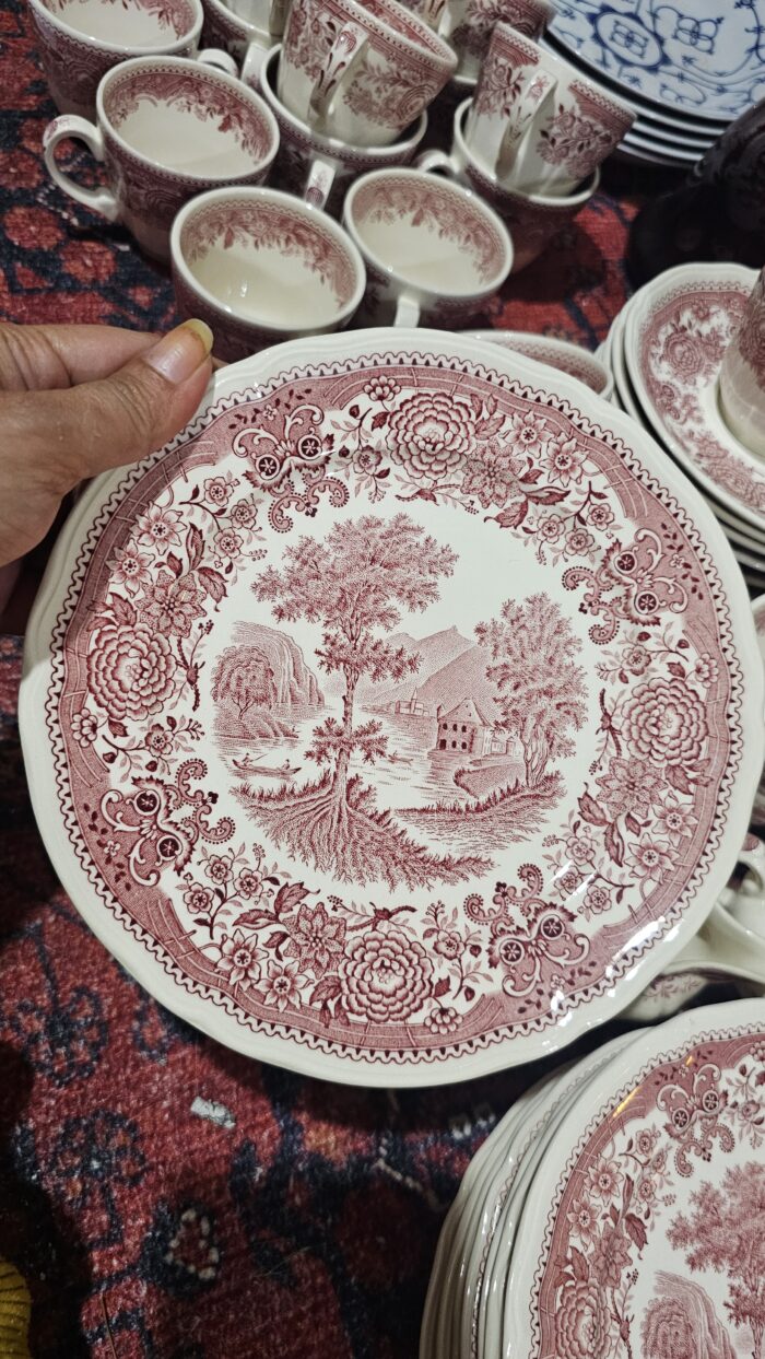 Villeroy Boch Burgenland Pembe 19 cm tatlı tabağı - Image 1