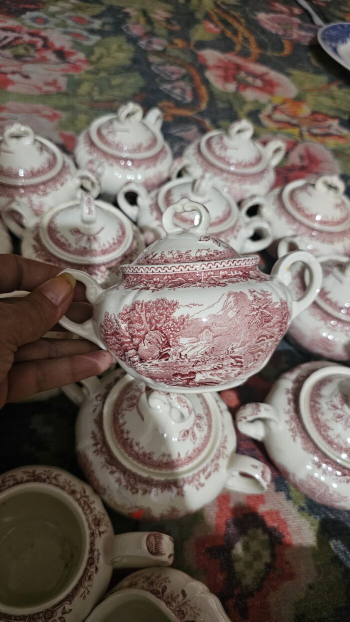 Villeroy Boch Burgenland Pembe şekerlik - Image 1