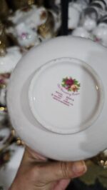 Royal Albert Old Country Roses Kapaklı Şekerlik nadir ürün - Image 2