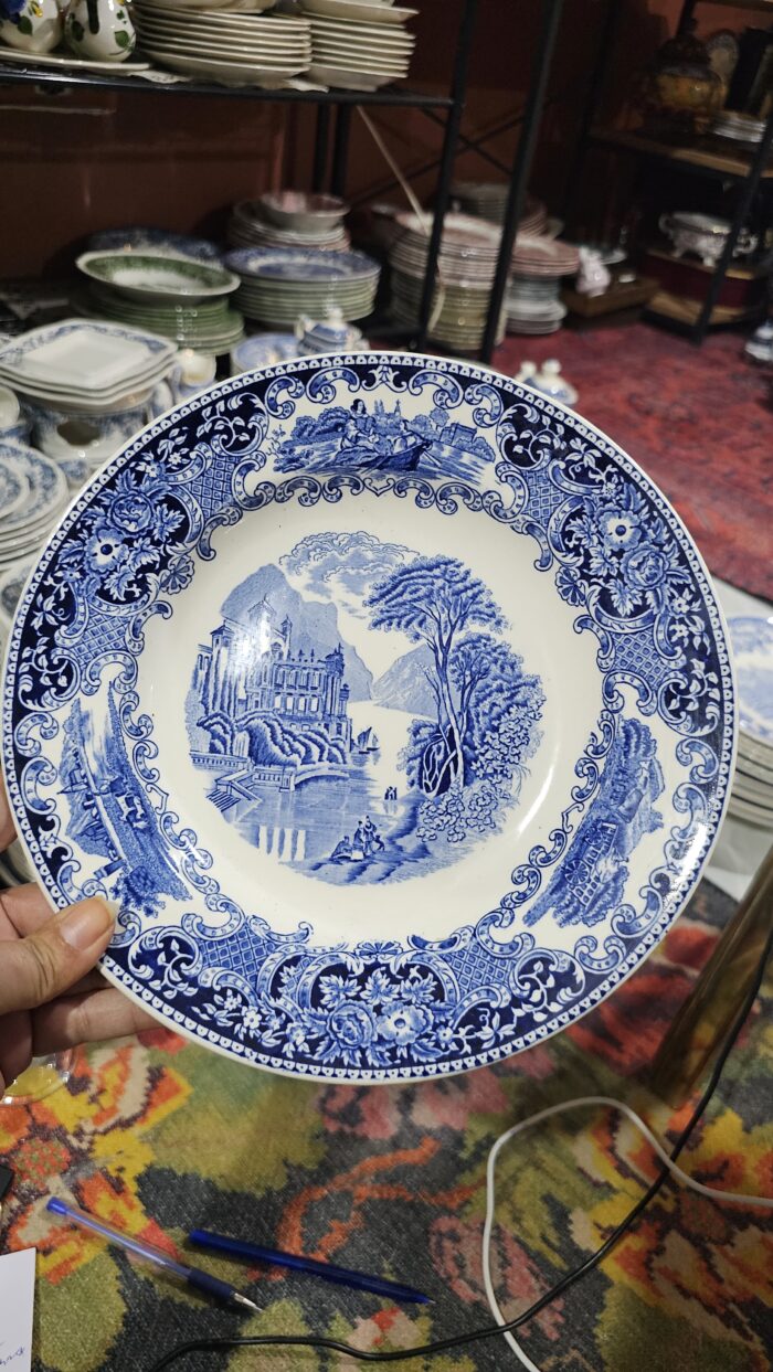 Castillo Holland mavi 20 cm tatlı ve pasta tabağı - Image 1