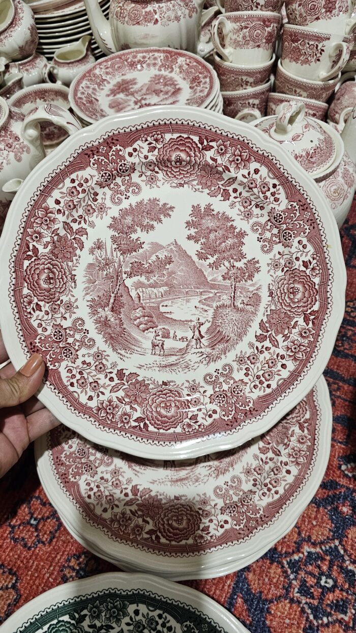 Villeroy Boch Burgenland Pembe 25 cm servis tabağı - Image 1