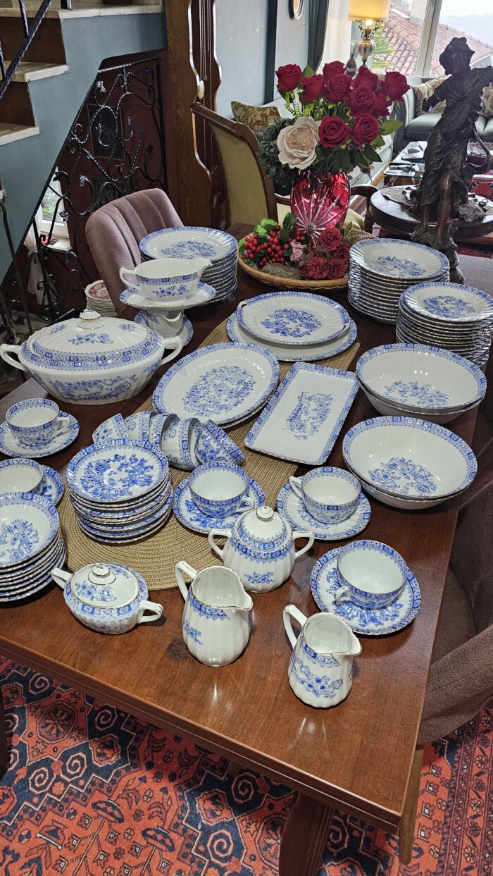 Seltman Weiden China Blau 25 cm düz servis tabağı - Image 2