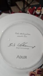 2026-Santa 21 cm Adler duvar Tabağı - Image 2