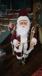 2026-Elinde Kızaklı El Yapımı Büyük Noel baba