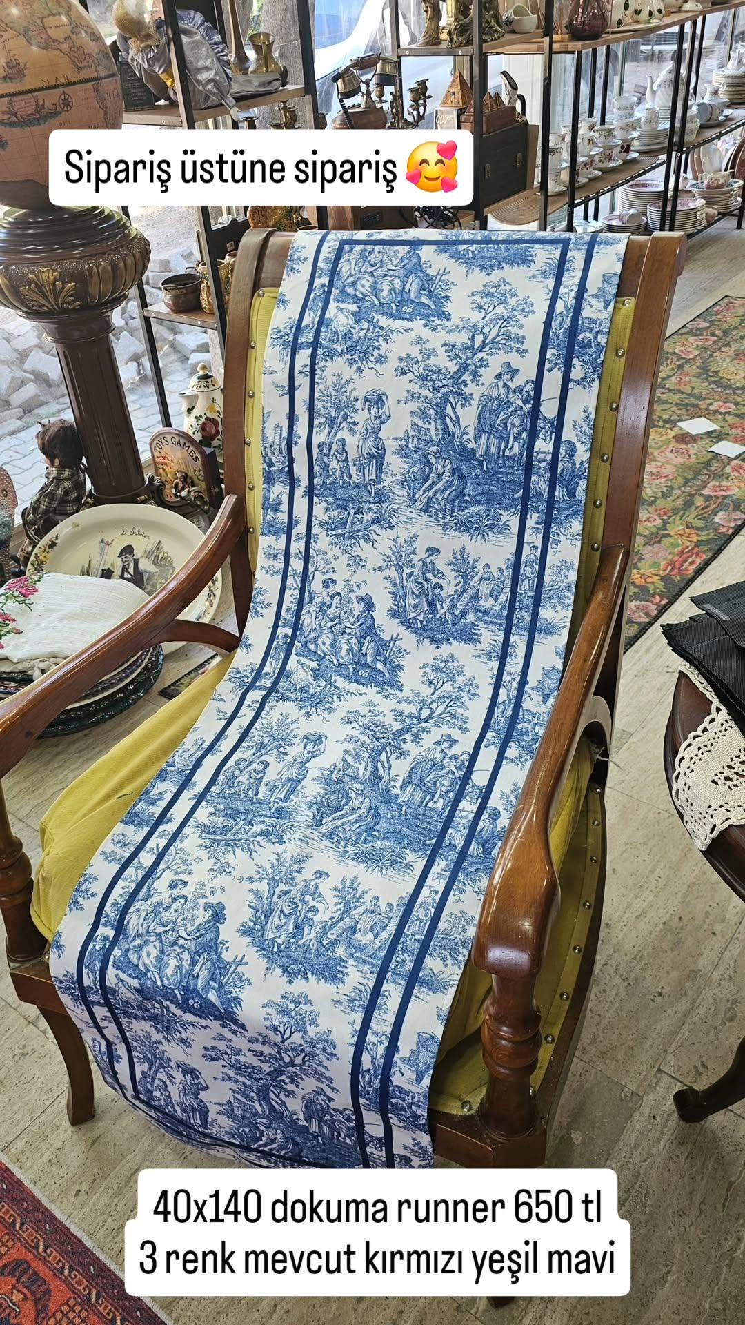 IMG_20260213_170548_689 Dokuma 40x140 Mavi İngiliz Runner - Image 1