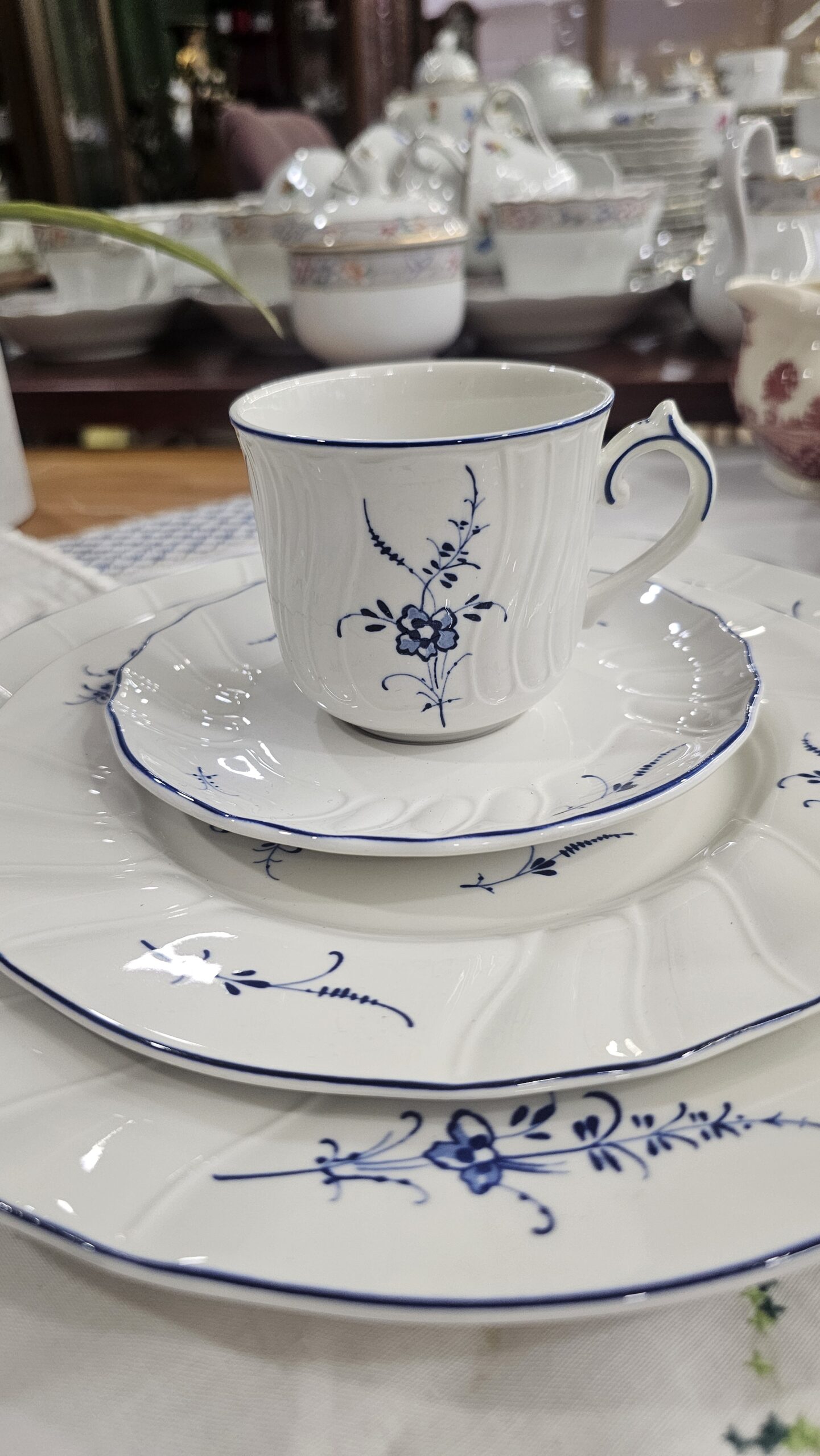 20260701_202343 Villeroy Boch Luxemburg Duble Kahve Fincanı 140 ml - Image 1