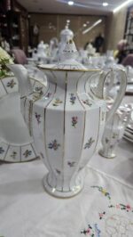 Fürstenberg Mille Fleurs Grecque 12 Kişilik büyük çay potu