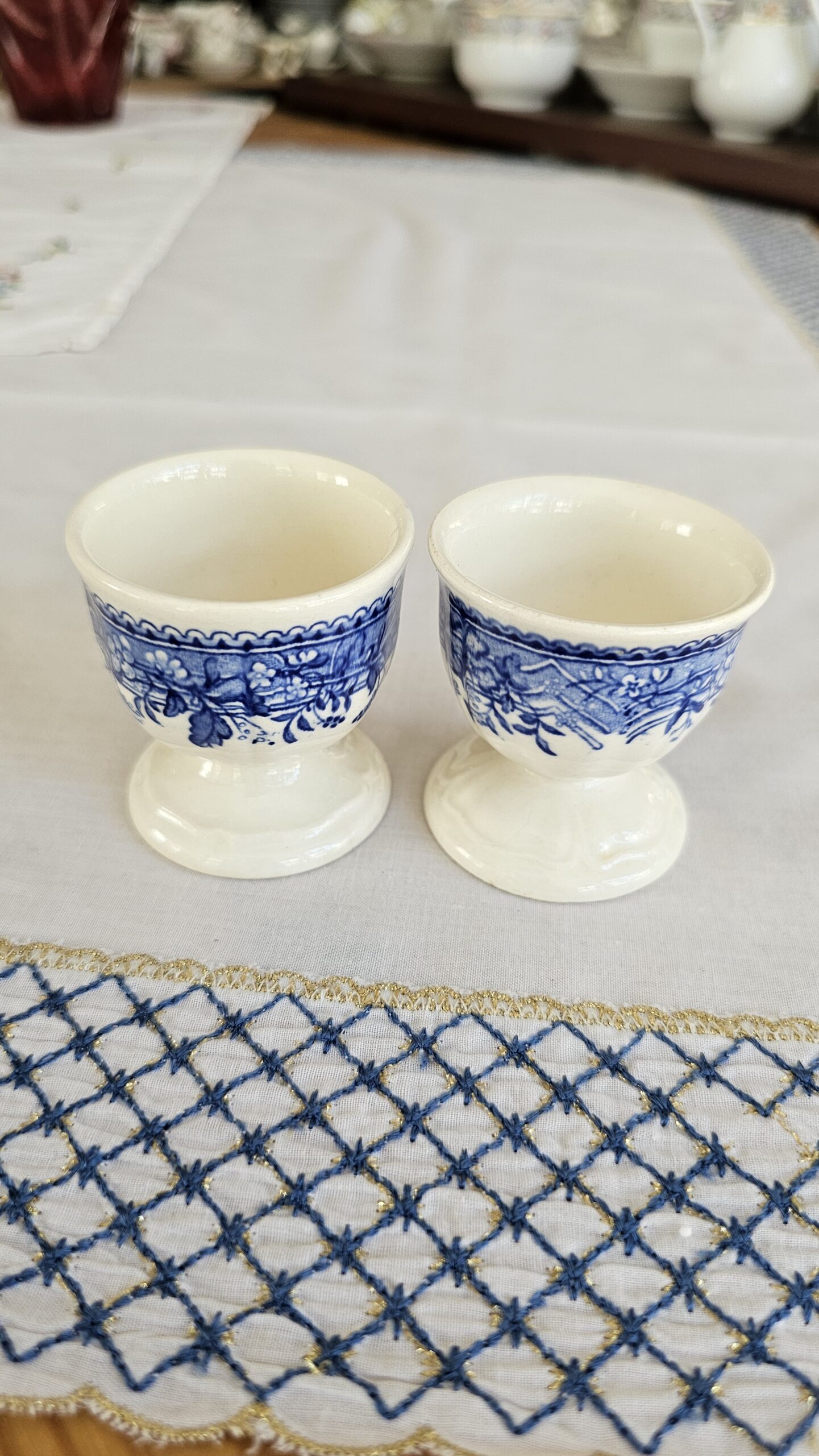 20260702_152851 Villeroy Boch Mavi Burgenland yumurtalık - Image 1