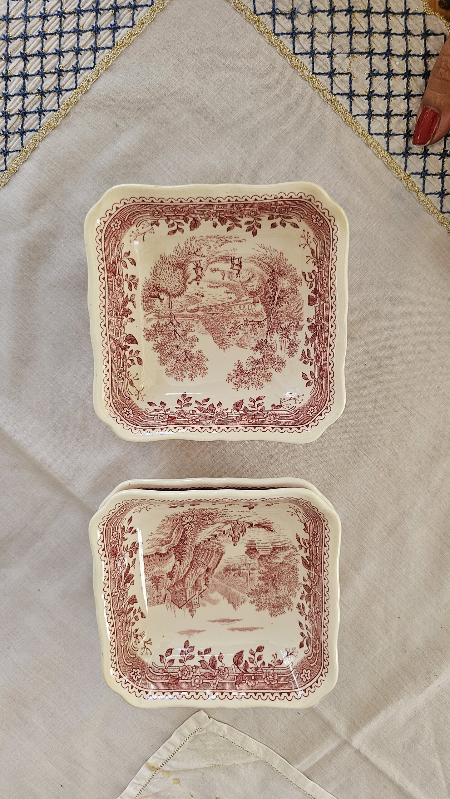 20260702_152921 Villeroy Boch Pembe Burgenland 13 cm kahvaltılık kase - Image 1