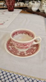Villeroy Boch Pembe Burgenland tombul çay fincanı