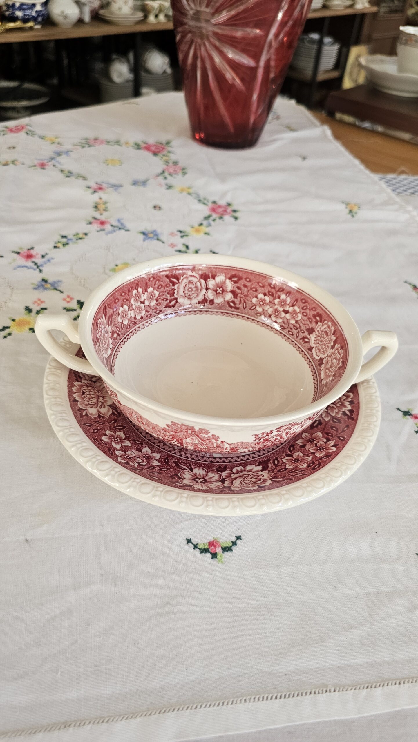 20260702_165530 Villeroy Boch Rustikana Konsome Ekmek tabağı dahil - Image 1