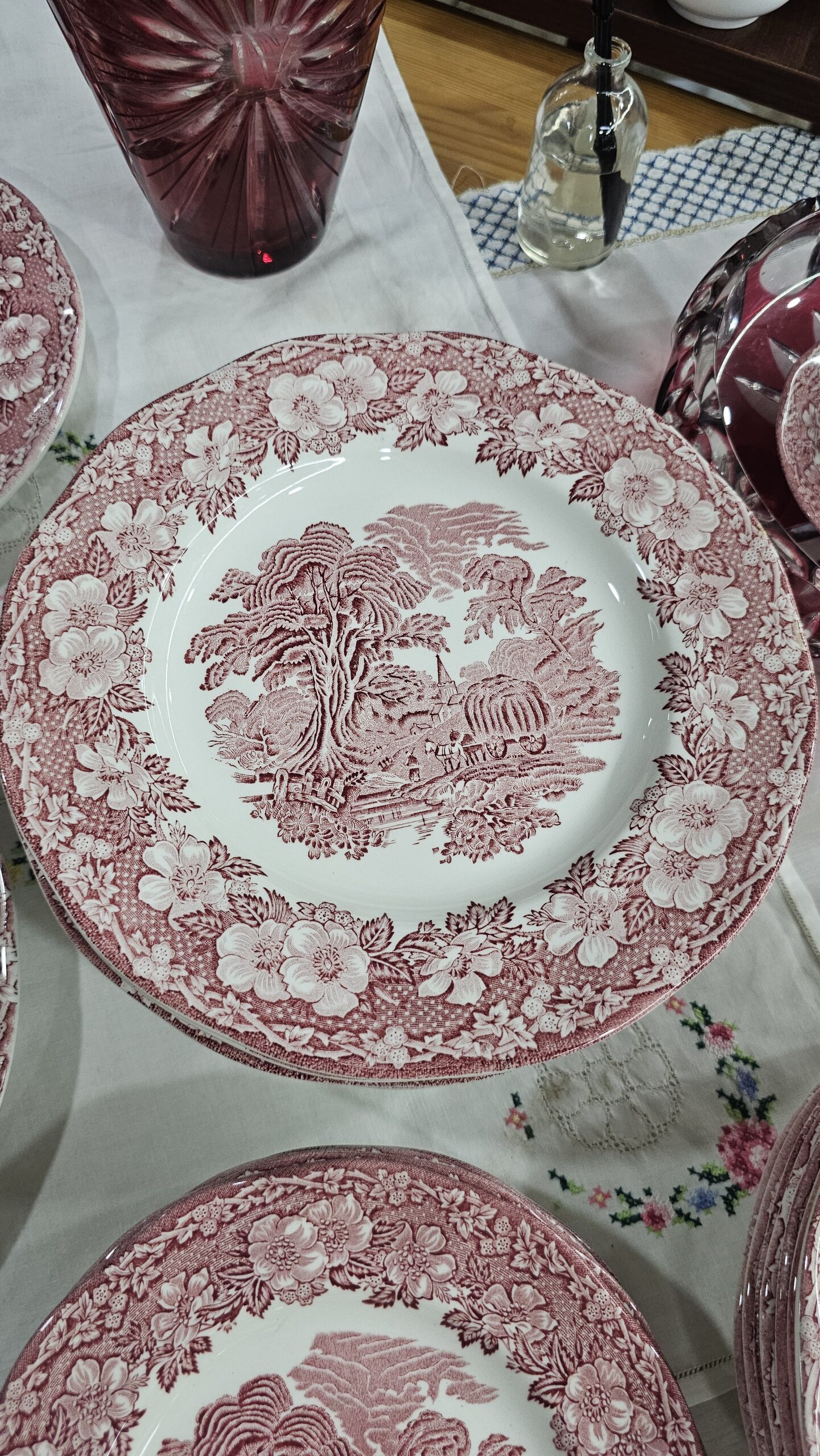 20260703_204508 Wedgewood Woodland 25 cm servis tabağı - Image 1