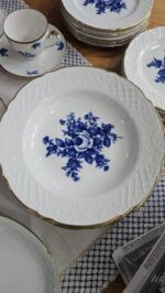 Echt Kobalt Shumann Arzberg 24 cm yemek tabağı