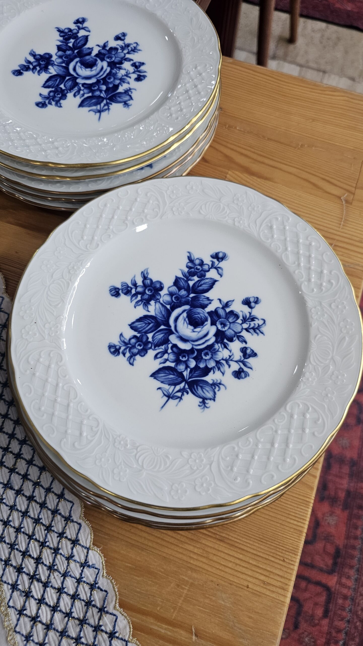 20260704_194019 Echt Kobalt Shumann Arzberg 20 cm pasta tabağı - Image 1