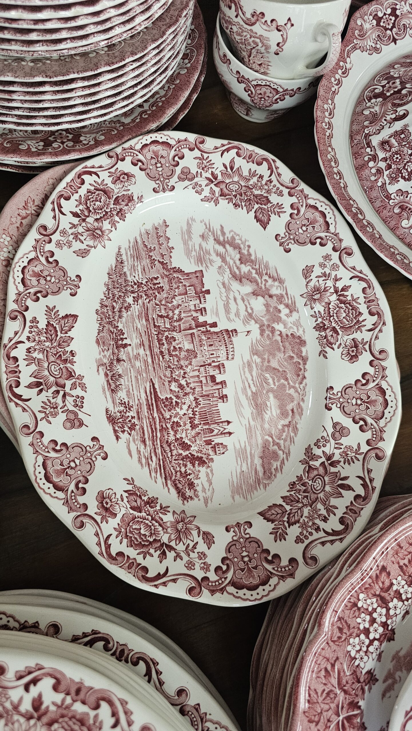 20260704_194218 Wedgewood Royal Homes Of Britain 30 cm kayık tabak - Image 1