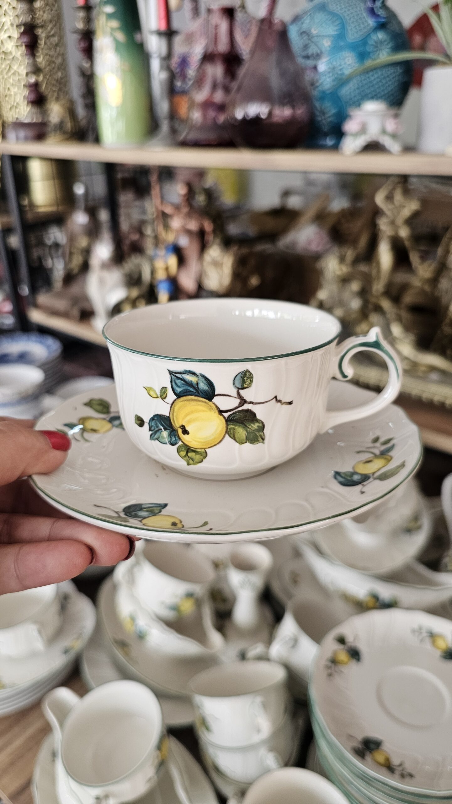 20260705_151854 Villeroy Boch Jamaica Geniş Çay Fincanları - Image 1