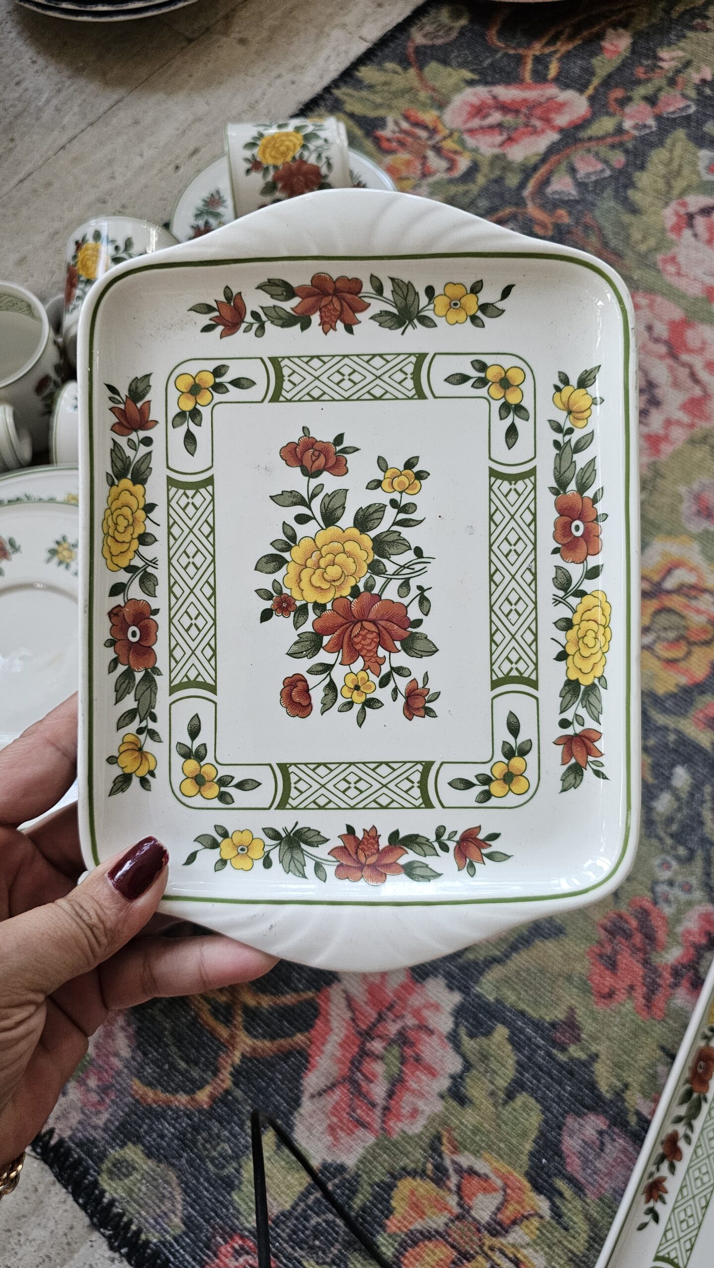 20260712_195912 Villeroy Boch Summerday peynir tabağı - Image 1