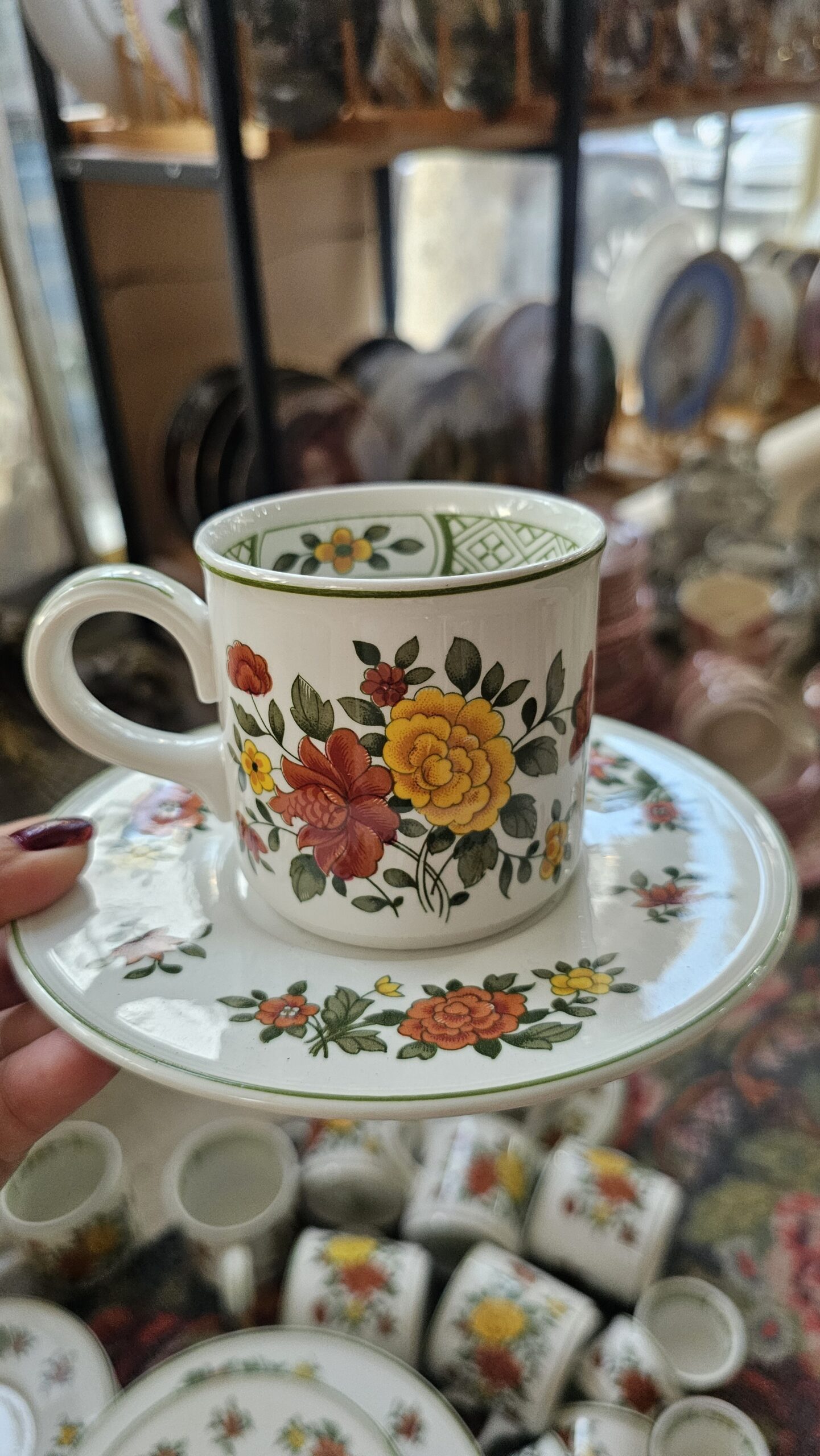 20260712_195931 Villeroy Boch Summerday çay fincanı - Image 1