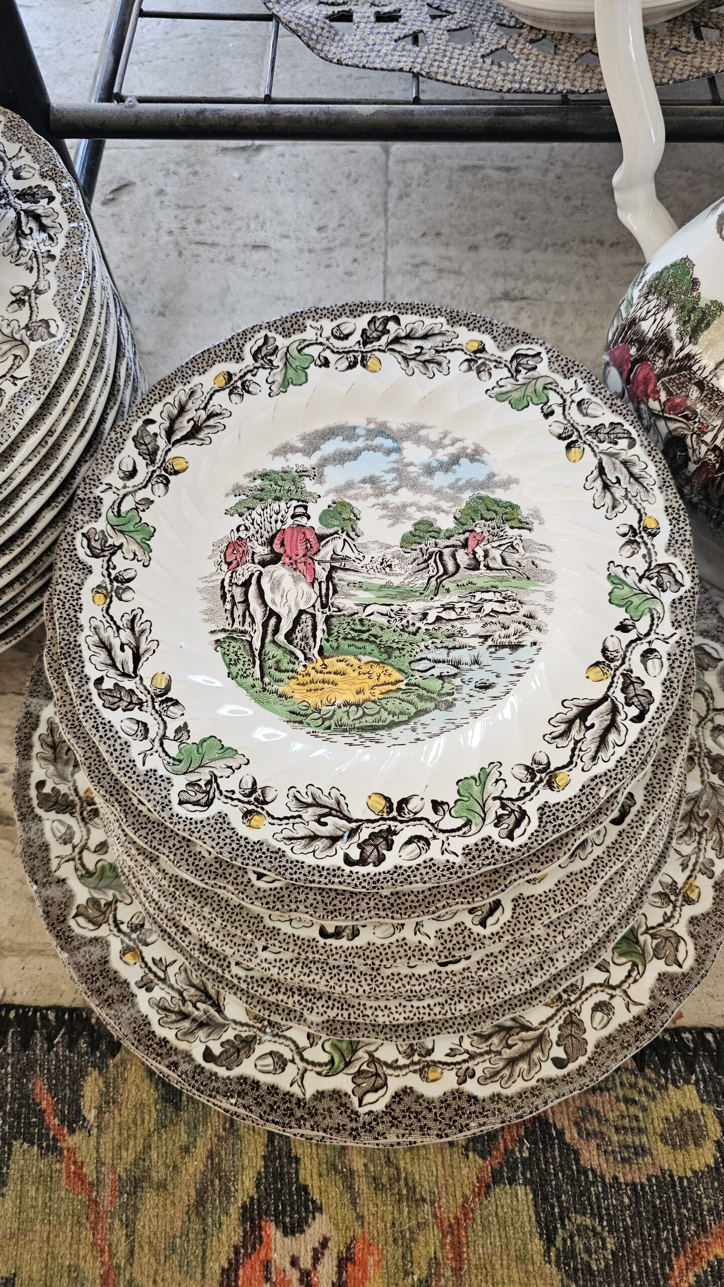 20260718_152430 Myott Country Life Yeşil 20 cm pasta tabağı - Image 1