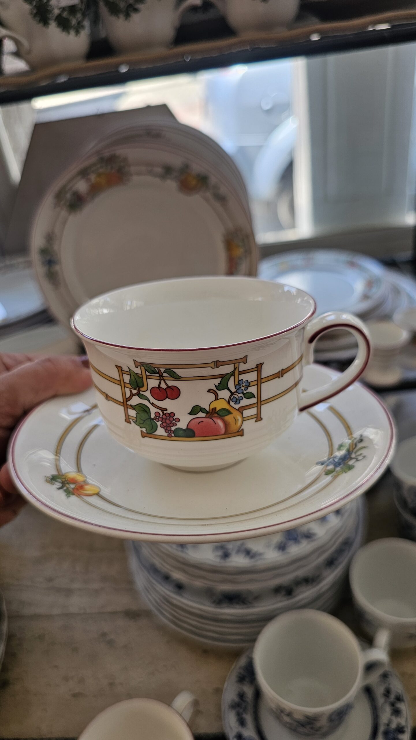 20260718_152518 Villeroy Boch Mon Jardin Geniş Çay Fincanı - Image 1