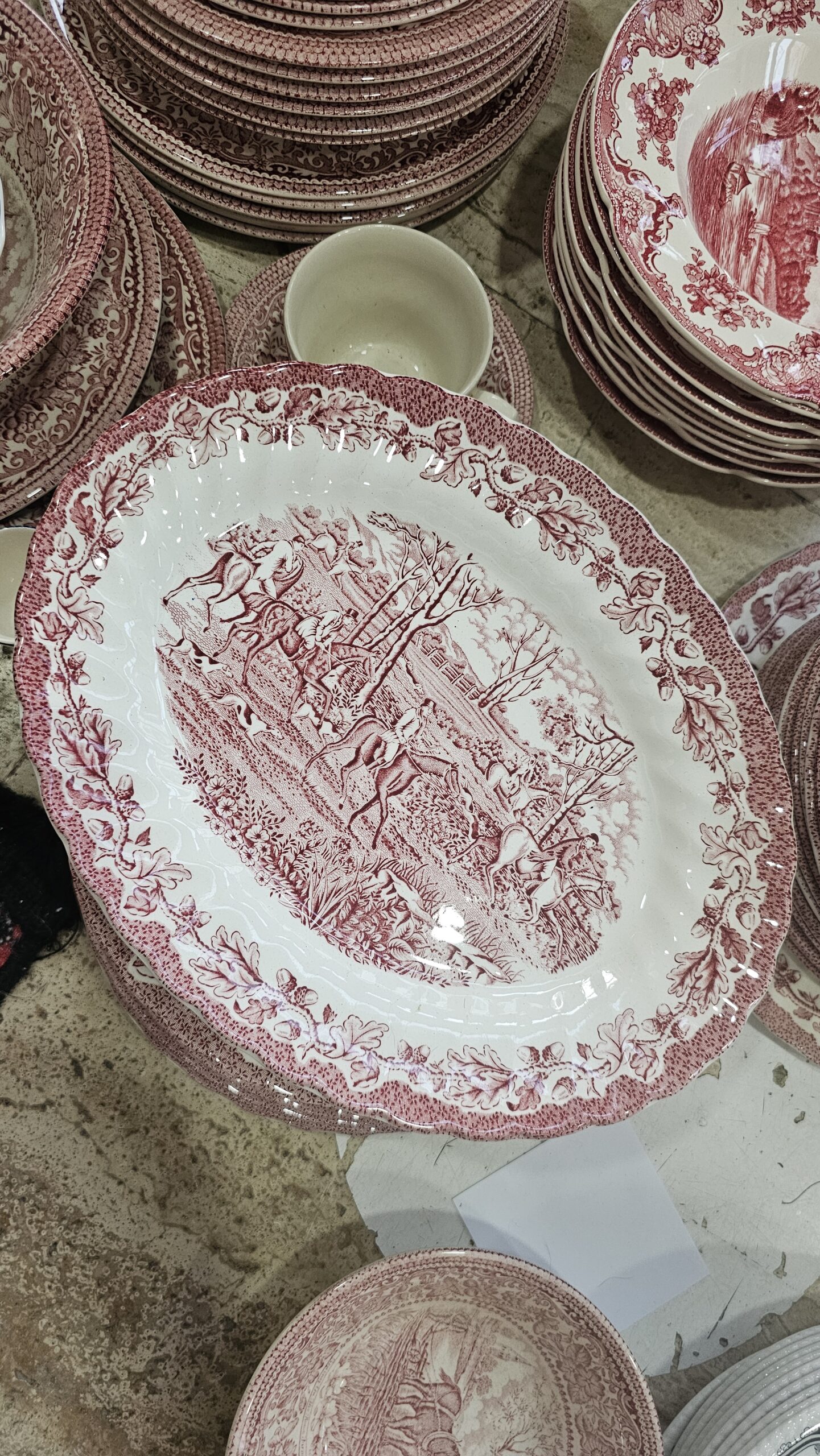 20260718_200223 Myott Country Life Pembe 30 cm kayık tabak - Image 1