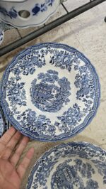 Myott Tonquin mavi 23 cm sulu yemek tabağı
