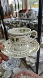 Royal Doulton Yeşil İngiliz duble kahve fincanı